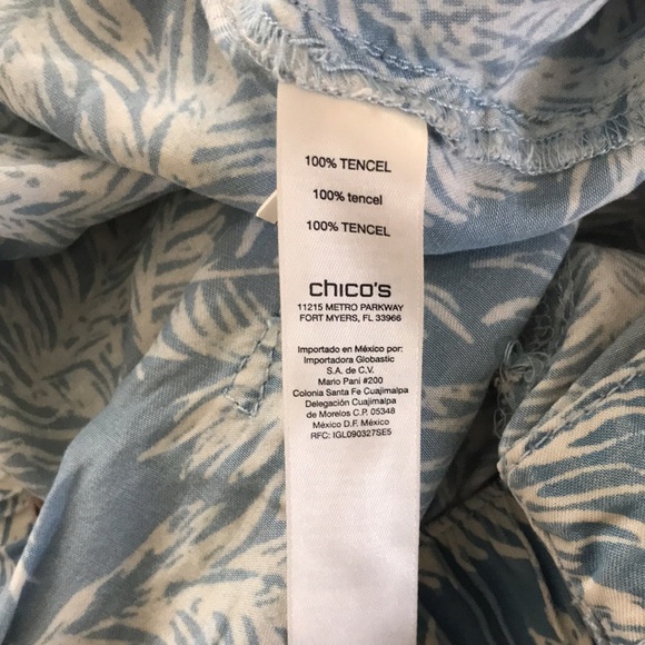 Chico’s tropical pants size 3X - Picture 5 of 6